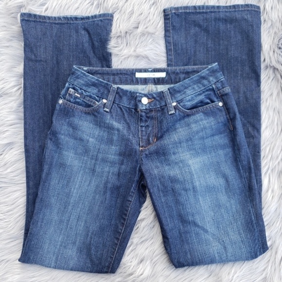 JOE'S Honey Boot Cut Faded Jeans Blue W 27 - Picture 3 of 6